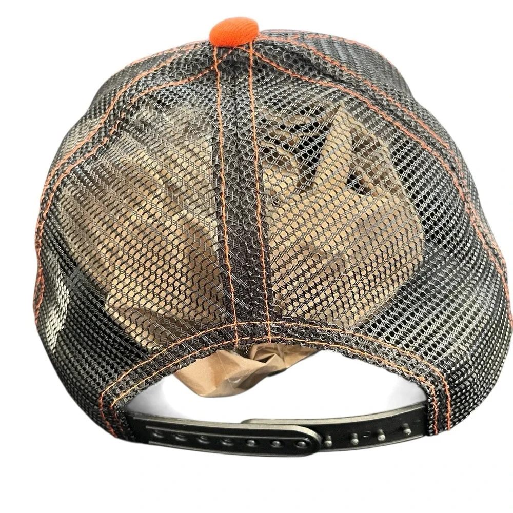 San Francisco Giants MLB Trucker Hat Black Mesh Snapback Rare Logo Baseball